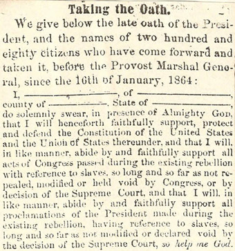 Oath of Allegiance to the United States